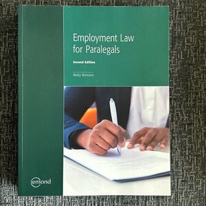 Employment Law for Paralegals, Second Edition
Netta Romano